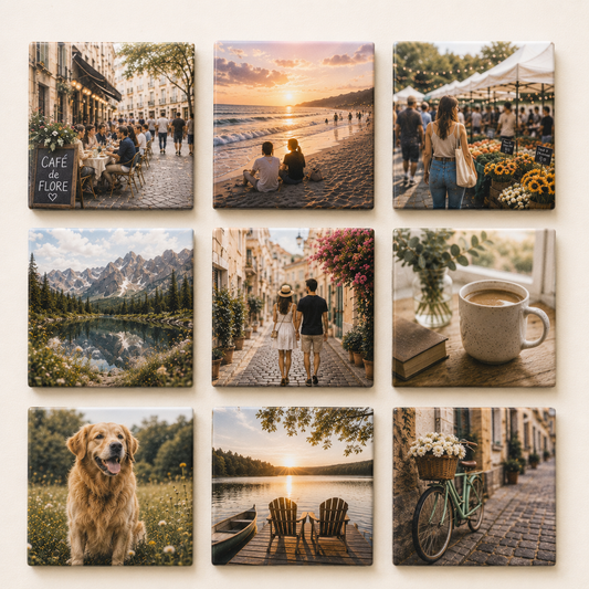 Custom Photo Magnet Set – 2.5 x 2.5